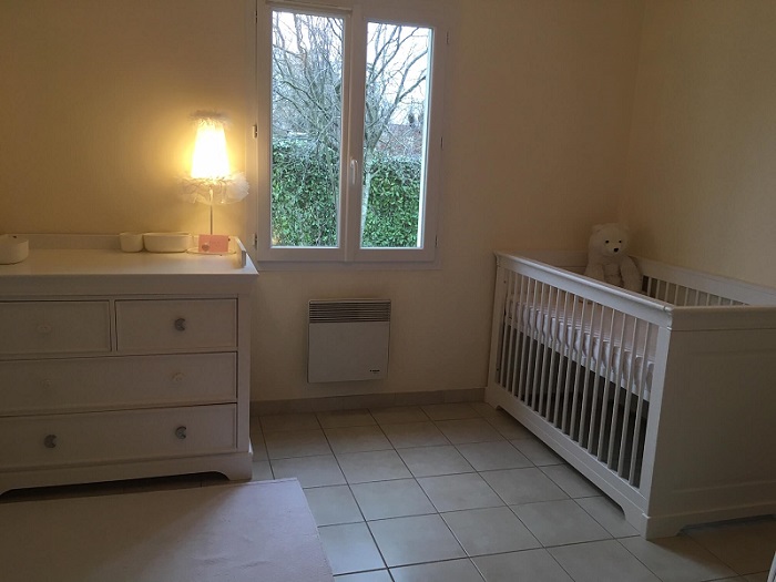 Das Mini-Babyzimmer Mel Weiß