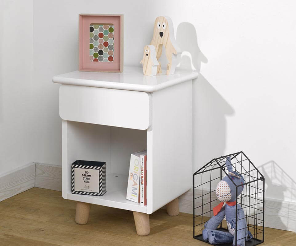 nachttisch kinderzimmer, kinder-nachttisch pitchoune aus massivholz, Design ideen