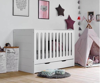 Mitwachsendes Babybett Plume anderer Blickwinkel