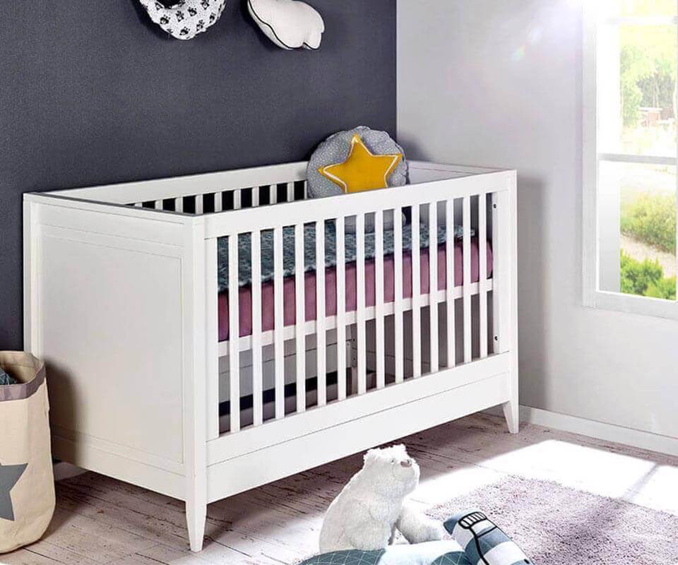Paket mitwachsendes Babybett Passion mit Matratze für ...